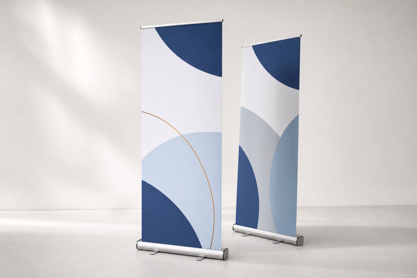 Produktfoto av roll-ups hos Tryckeri Göteborg